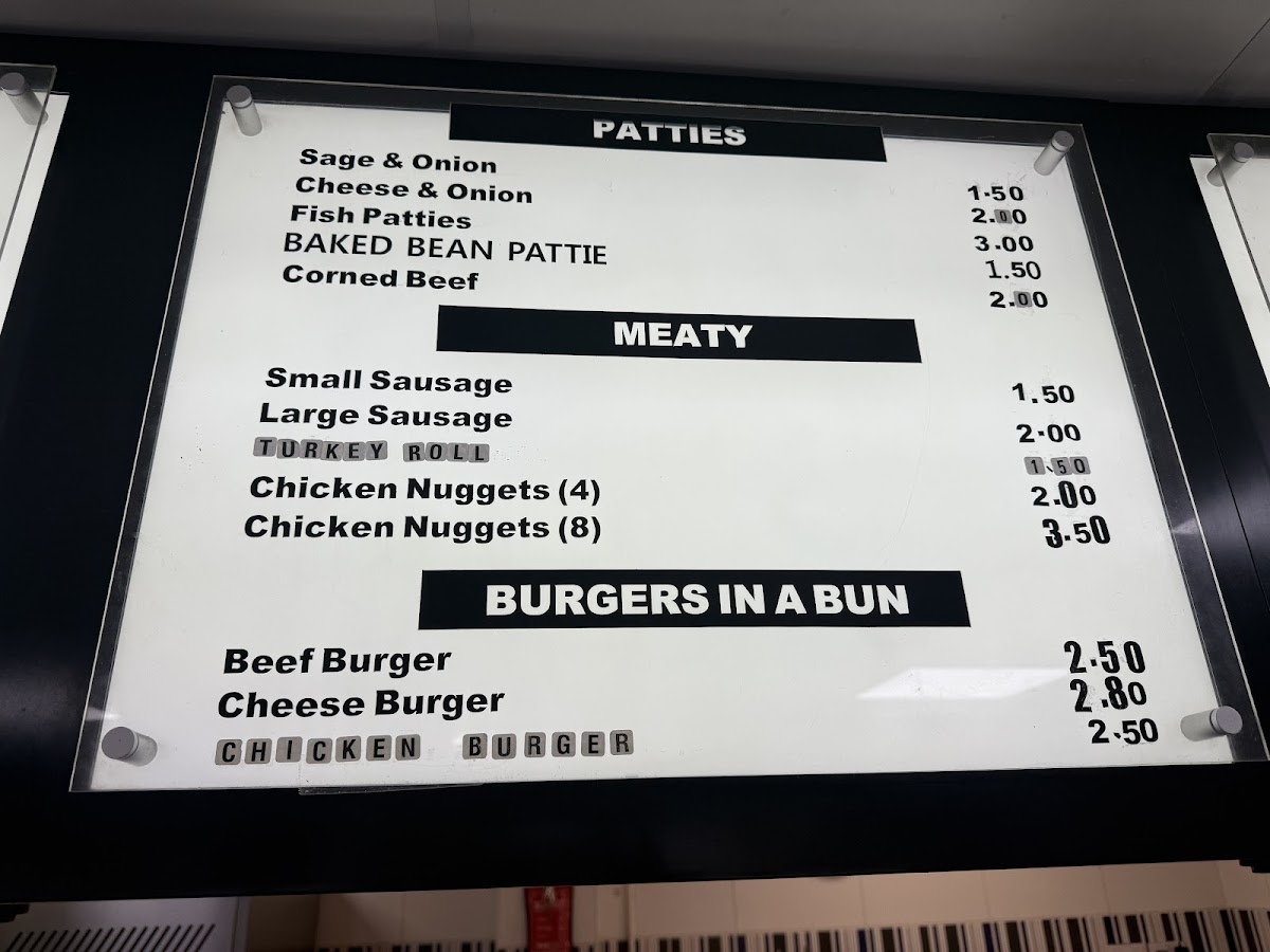 Funky Fryer Photo Menu 1