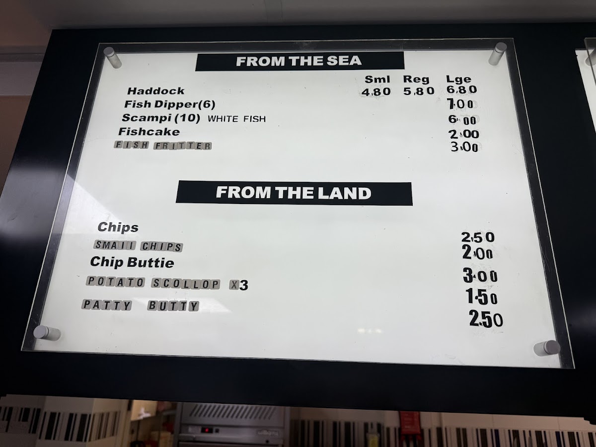 Funky Fryer Photo Menu 3