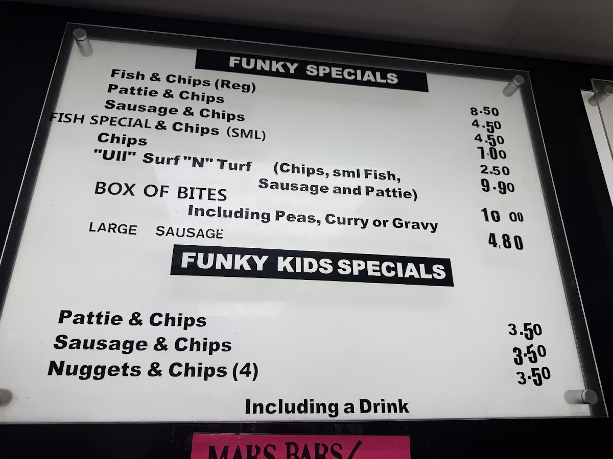 Funky Fryer Photo Menu 4