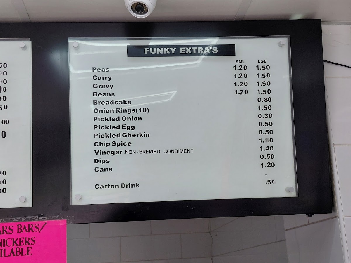 Funky Fryer Photo Menu 6