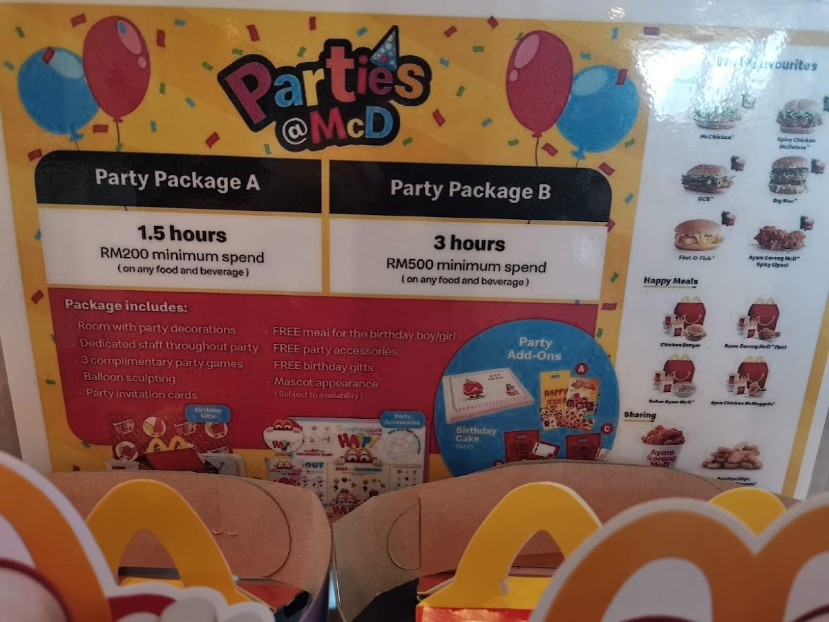 McDonald's Batu Kawa DT Photo Menu 4