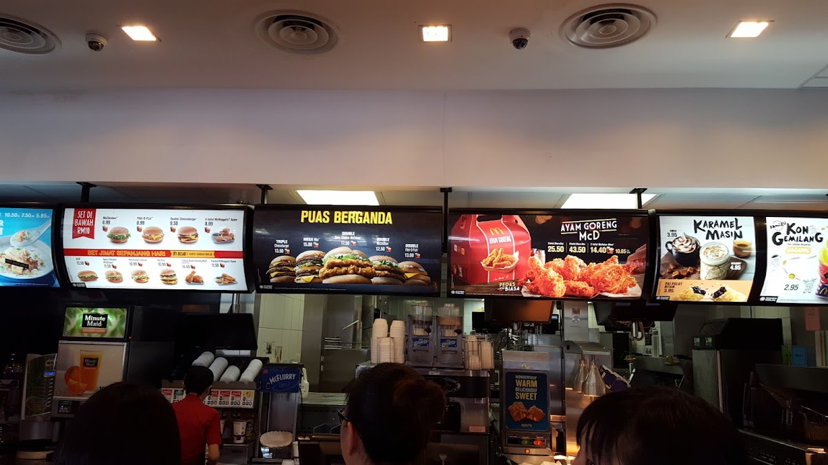 McDonald's Batu Kawa DT Photo Menu 8