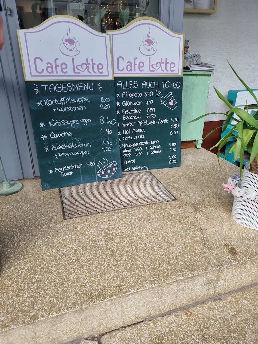 Café Lotte Photo Menu 1