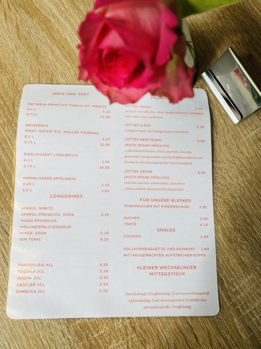 Café Lotte Photo Menu 5
