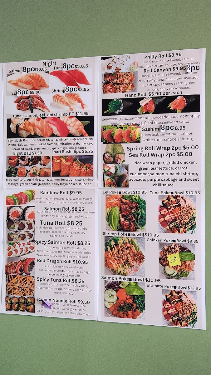 BP Sushi (Best Price Sushi) Photo Menu 4