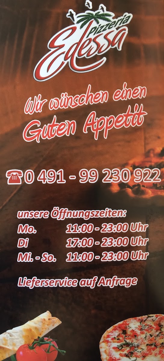 Pizzeria Edessa Photo Menu 5