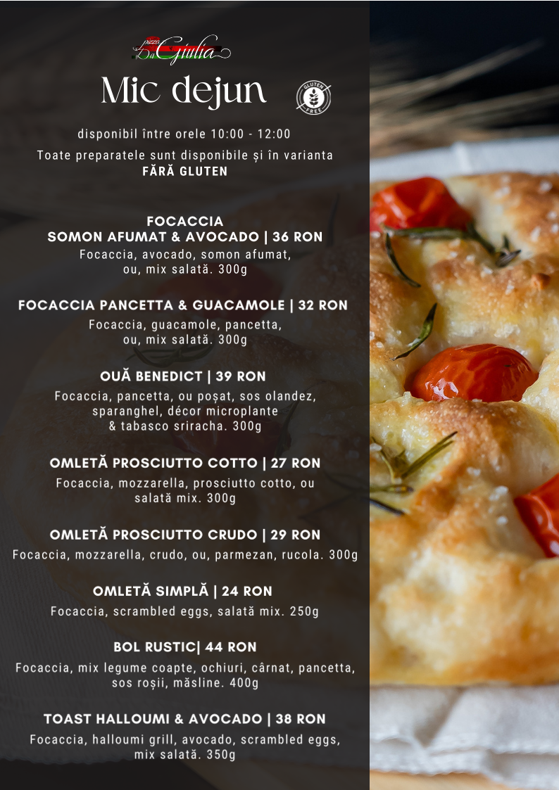 Pizza da Giulia Photo Menu 2