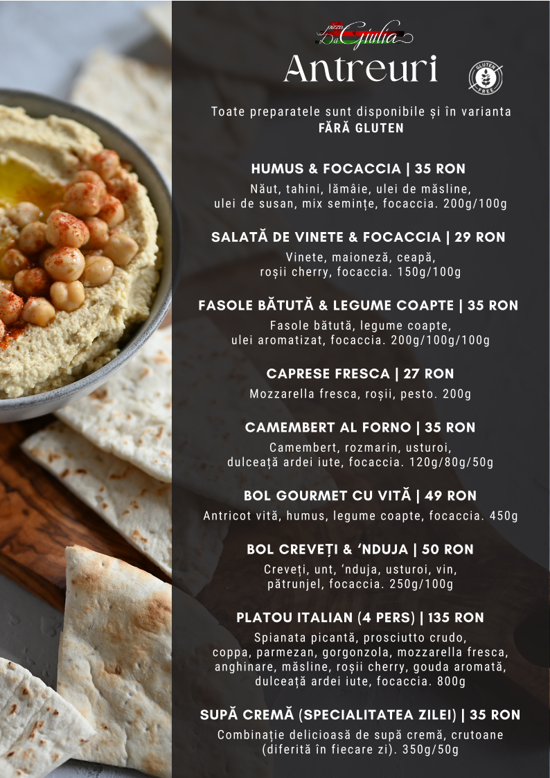 Pizza da Giulia Photo Menu 5