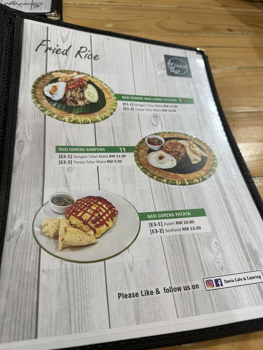 DANIA CAFE Photo Menu 9