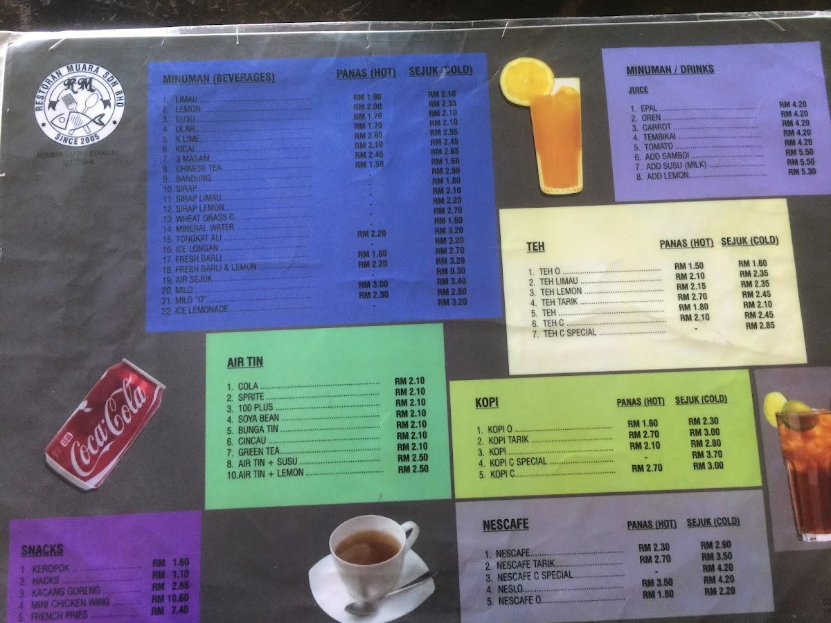 Restoran Muara Photo Menu 2