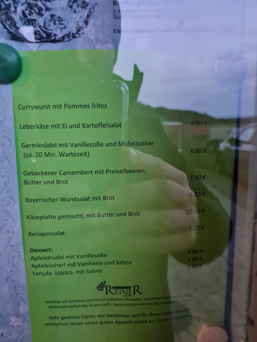 Gasthof Reiner Photo Menu 1