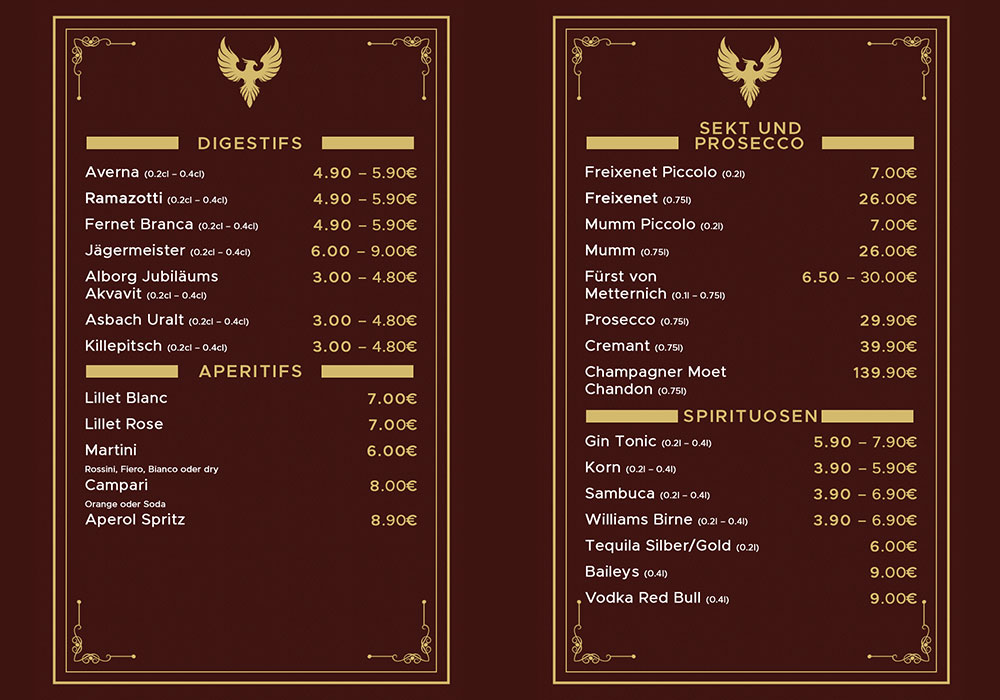 Anka Restaurant Photo Menu 1