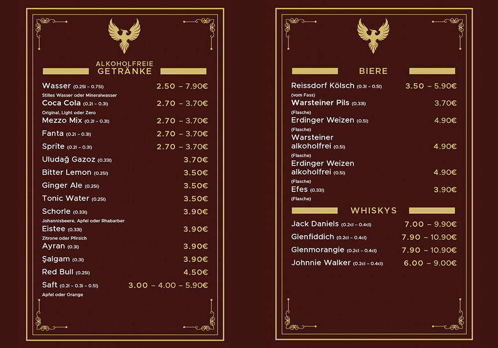 Anka Restaurant Photo Menu 2