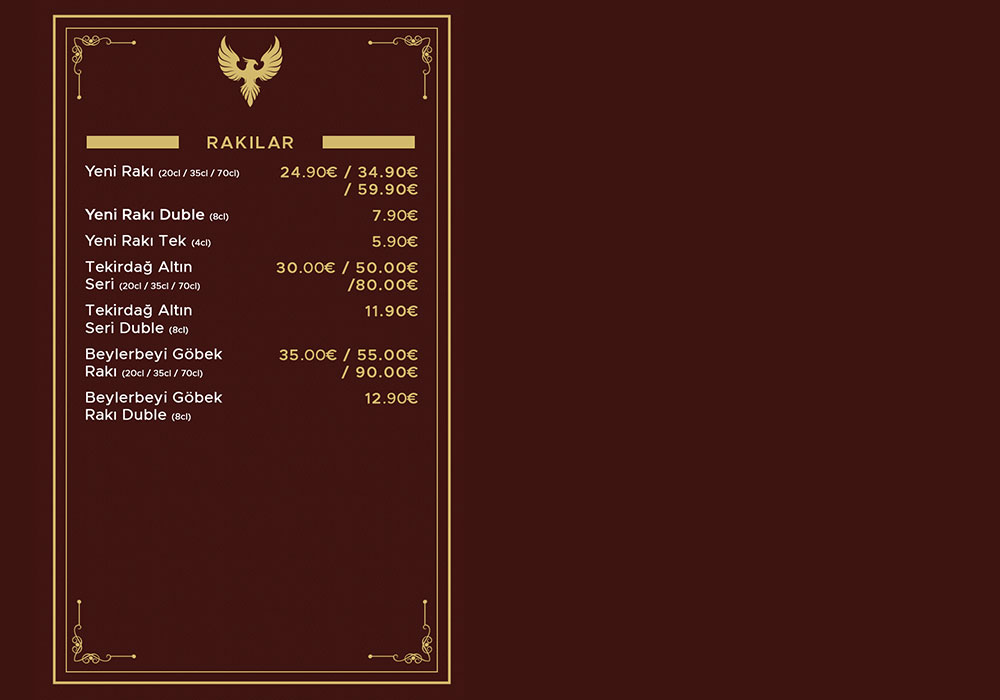 Anka Restaurant Photo Menu 8