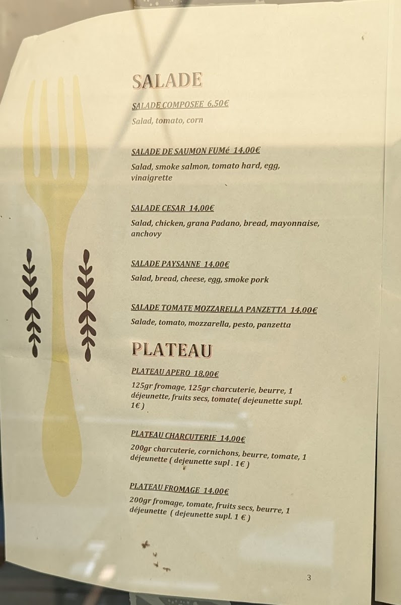 LA FROMAGERIE D ETRETAT Photo Menu 2