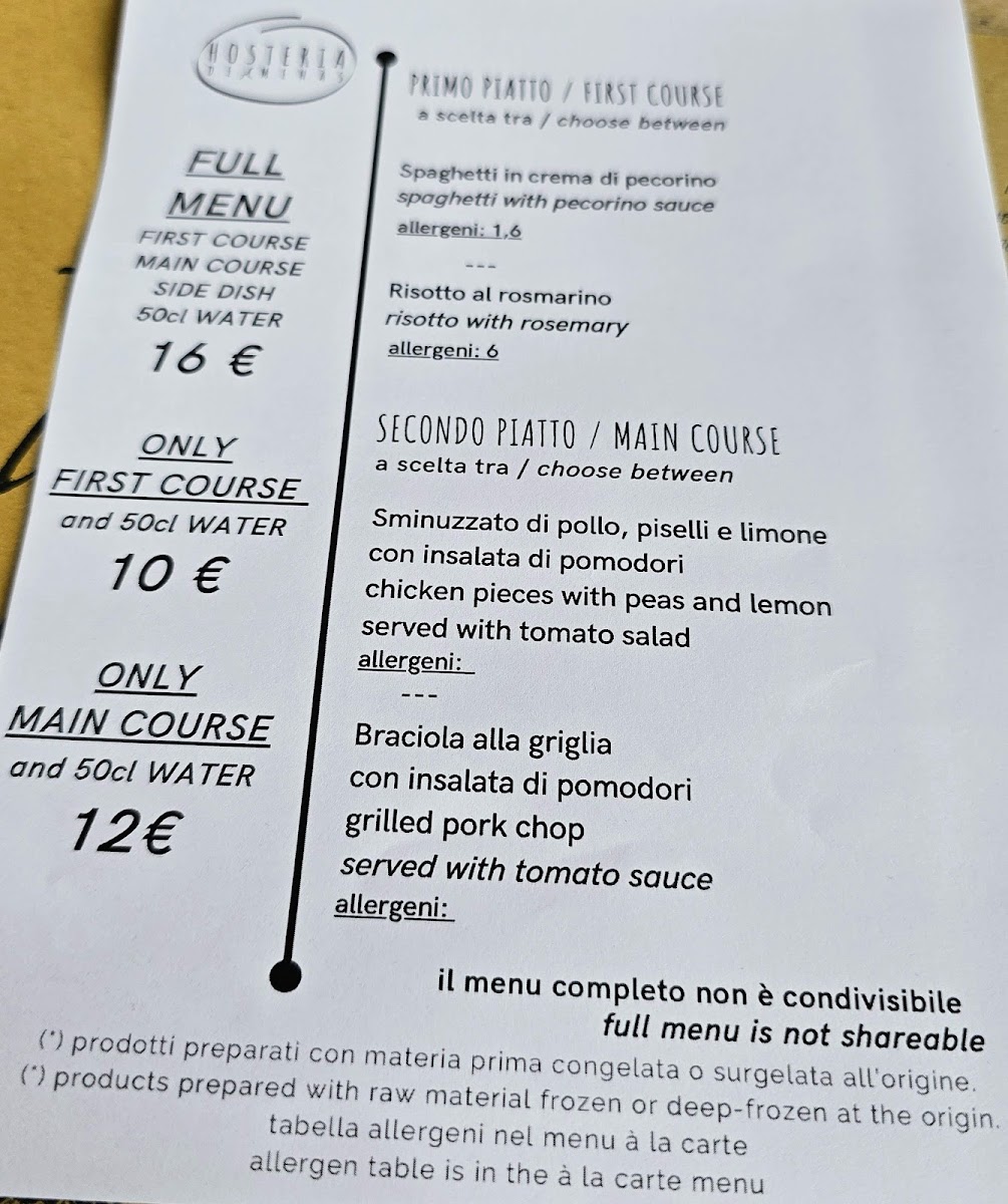 Hosteria de Menàs Photo Menu 1
