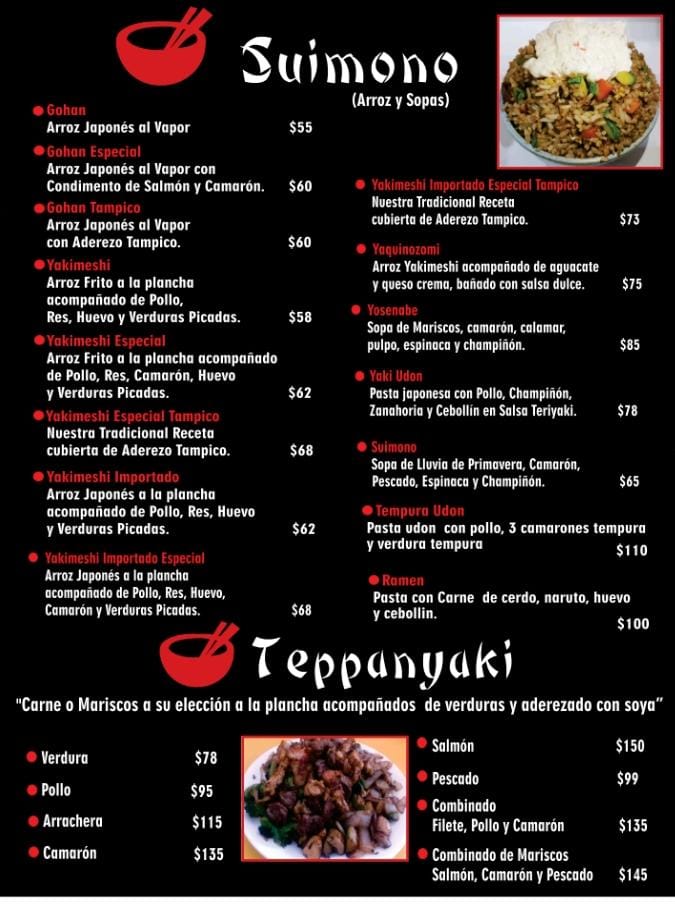 Sushi nozomi Photo Menu 5