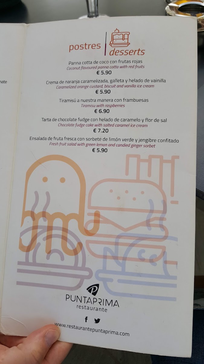 Restaurante Punta Prima Photo Menu 6