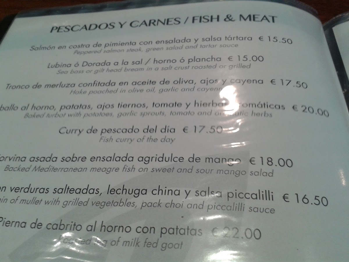 Restaurante Punta Prima Photo Menu 7