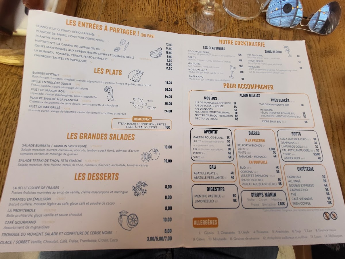 Le Bistrot du Port Photo Menu 1