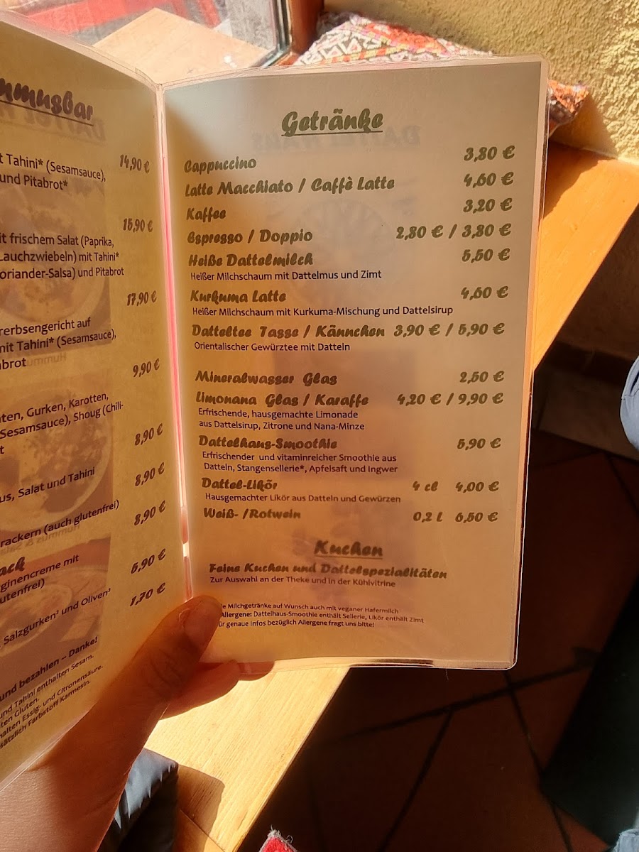Hummus Bar Photo Menu 6