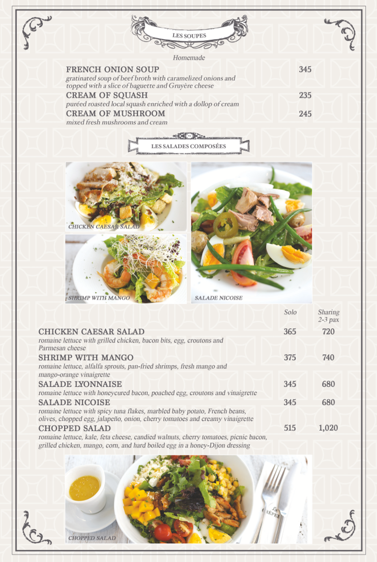 La Creperie - S Maison Photo Menu 2