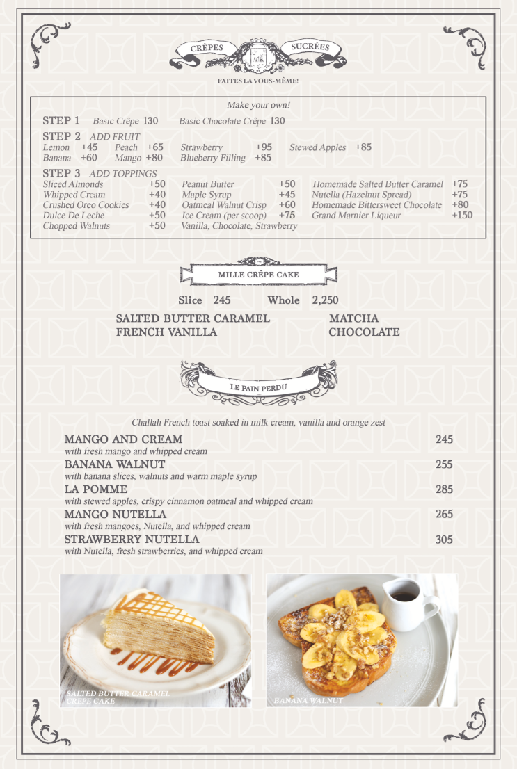 La Creperie - S Maison Photo Menu 9