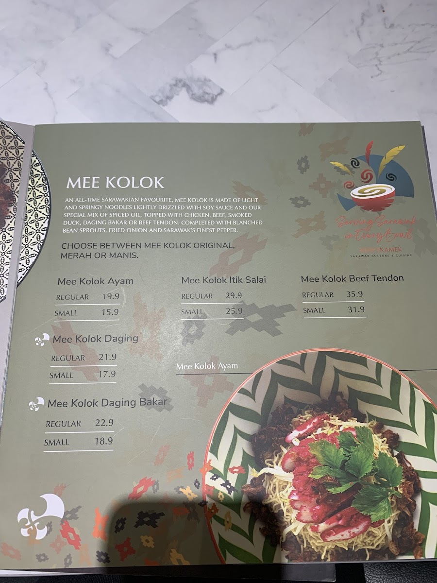 Kedey Kamek TTDI Photo Menu 2