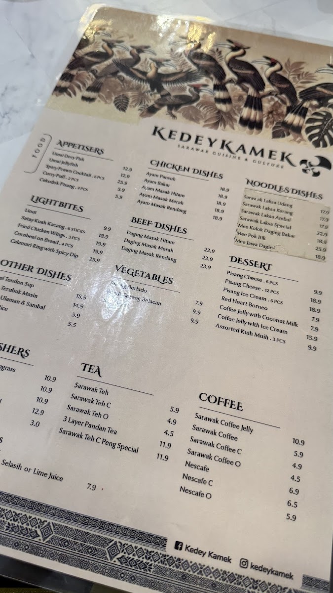 Kedey Kamek TTDI Photo Menu 6