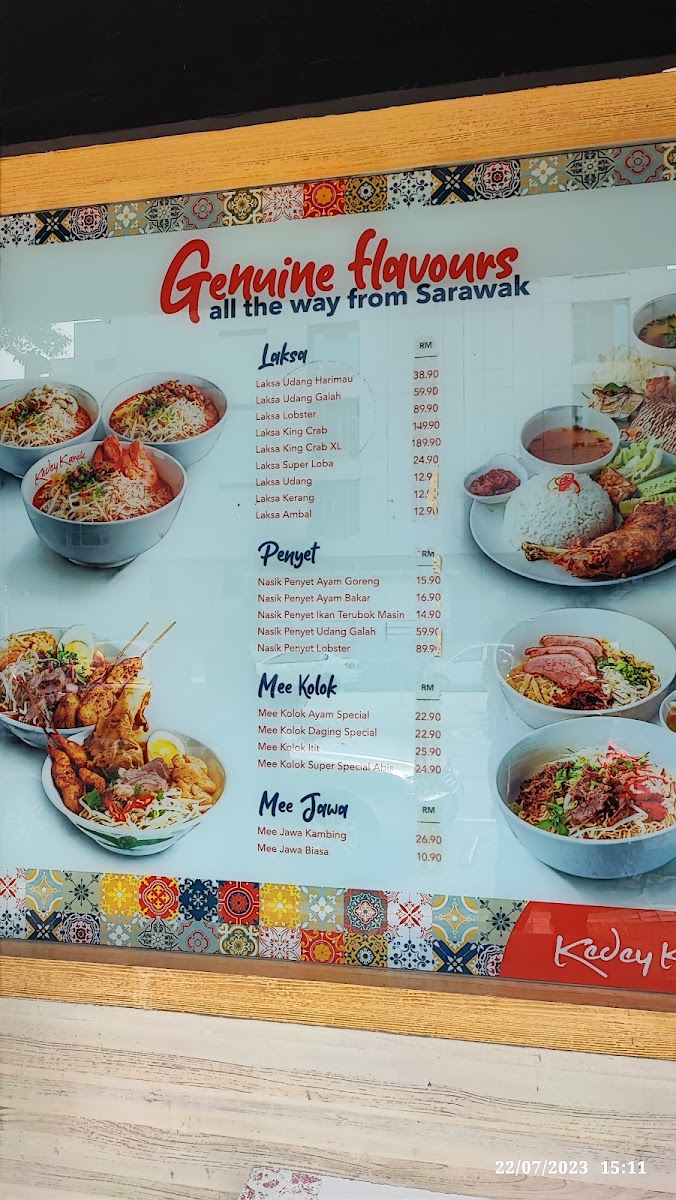 Kedey Kamek TTDI Photo Menu 9