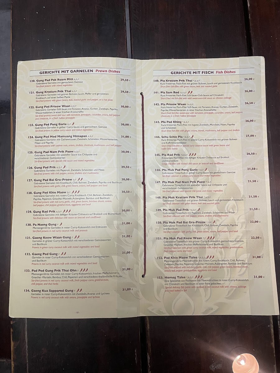 Chookdee Thai Restaurant Photo Menu 4