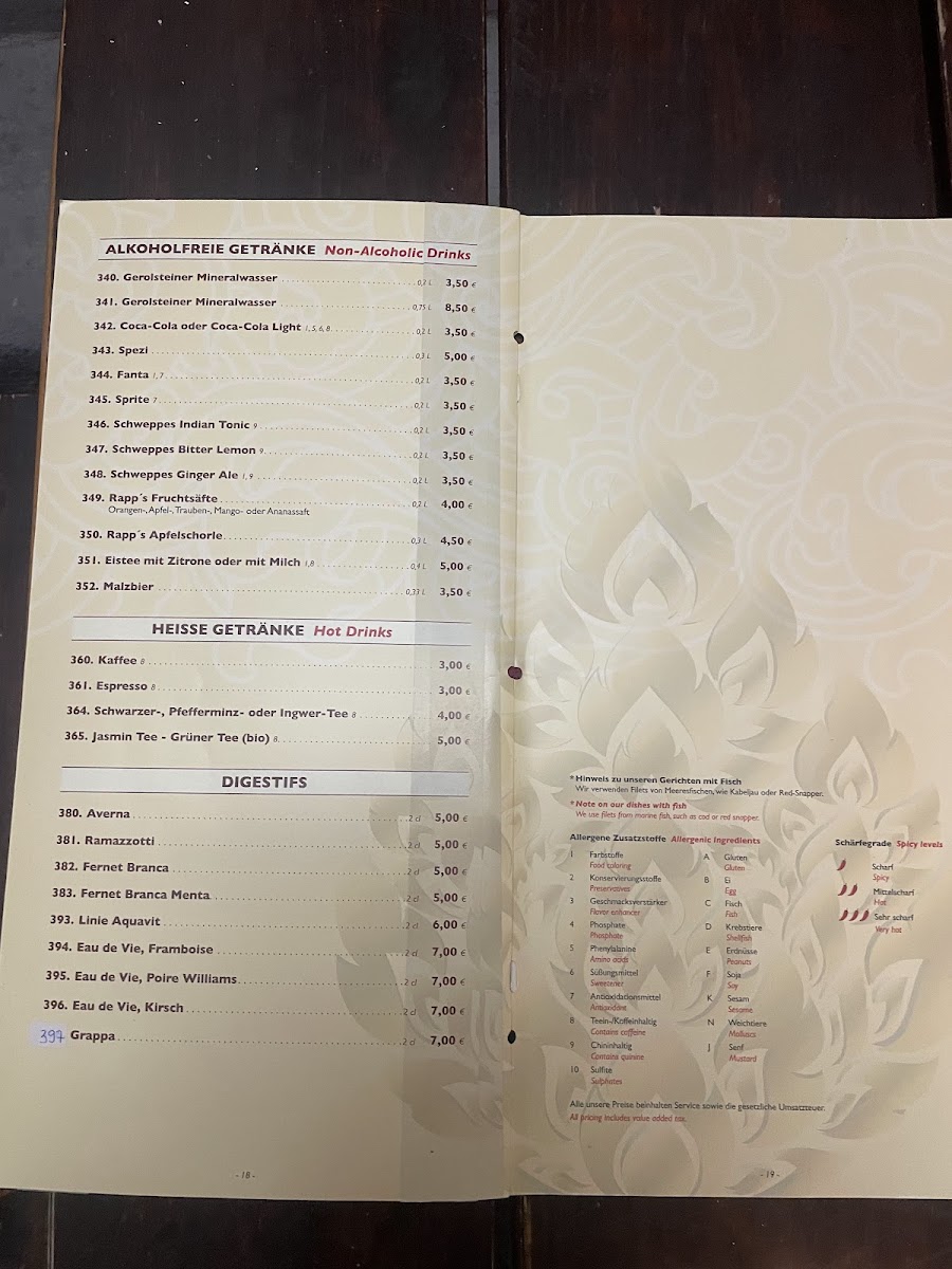 Chookdee Thai Restaurant Photo Menu 8