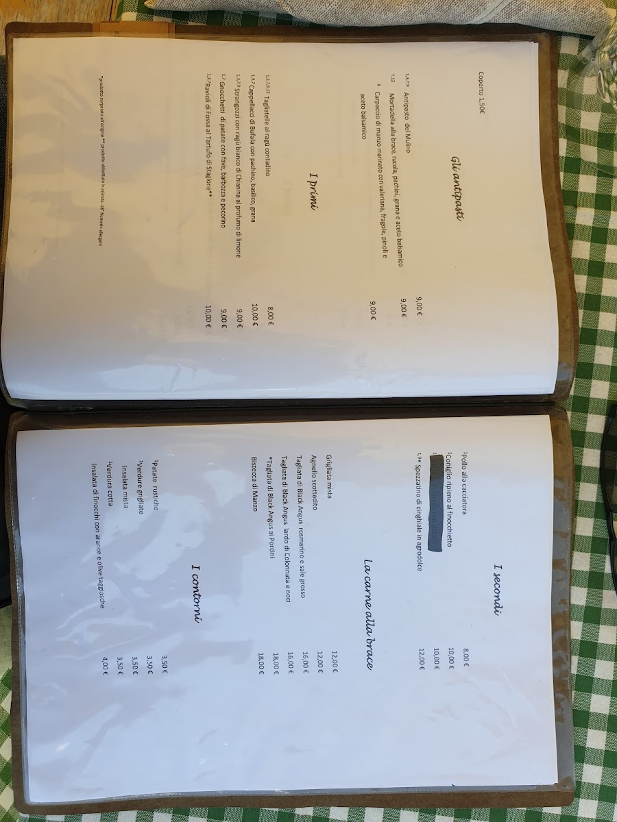Osteria del Mulino Photo Menu 6