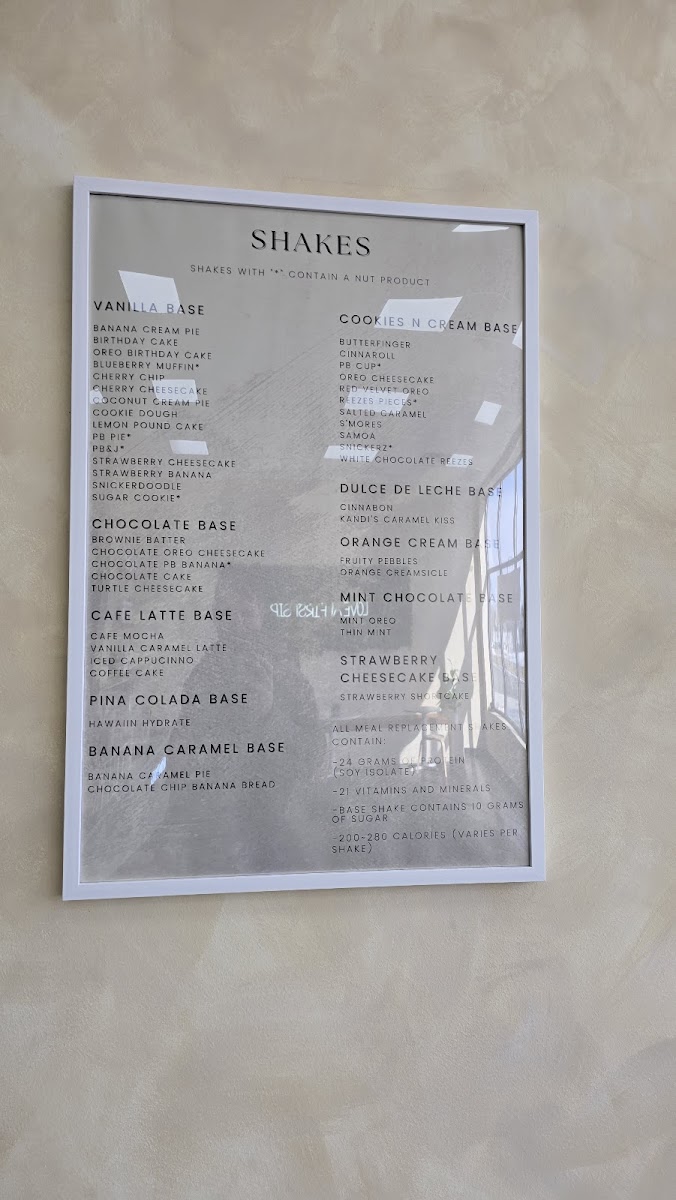 Downriver Nutrition Photo Menu 1