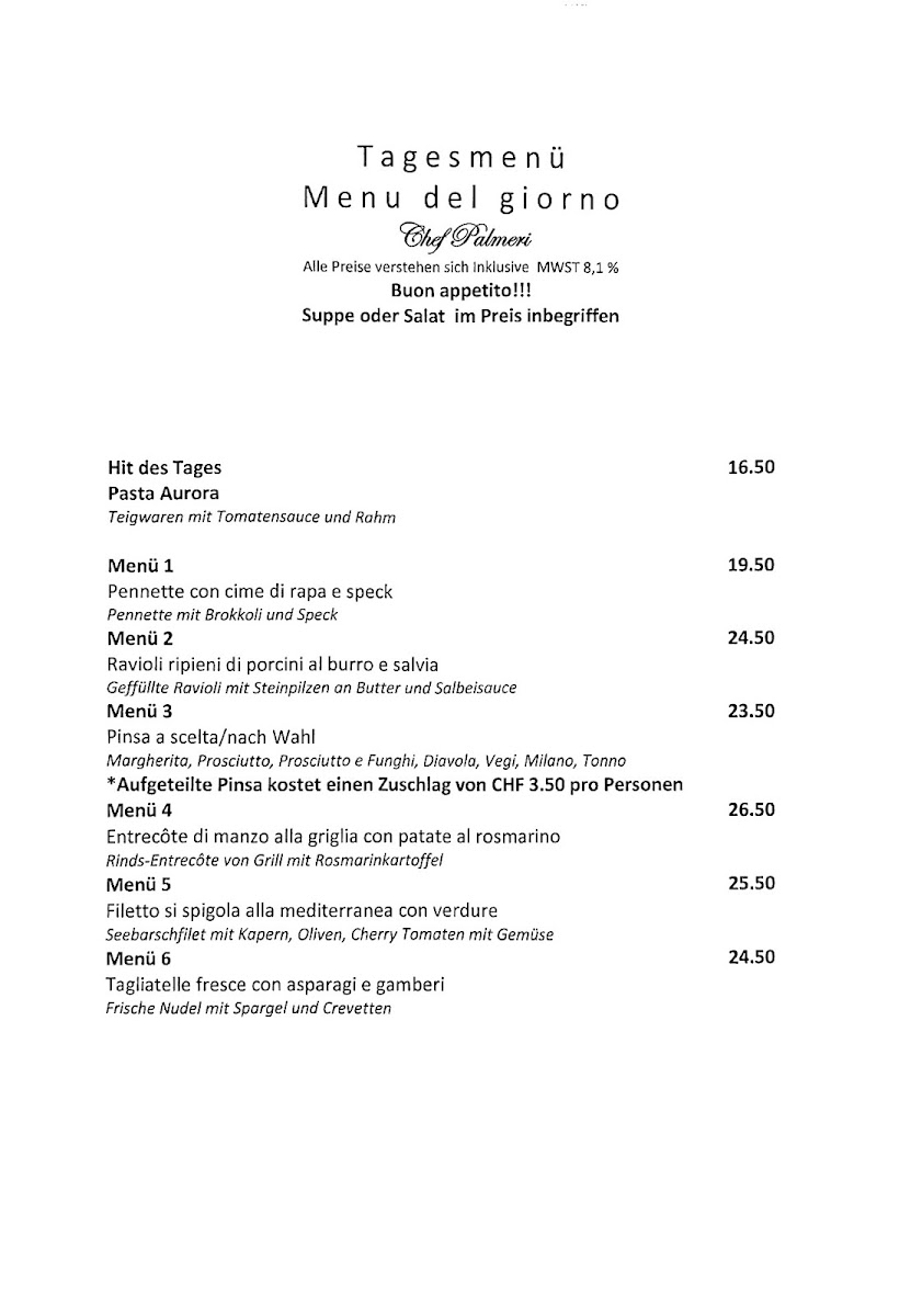 Ristorante il Duetto-Raat Photo Menu 2