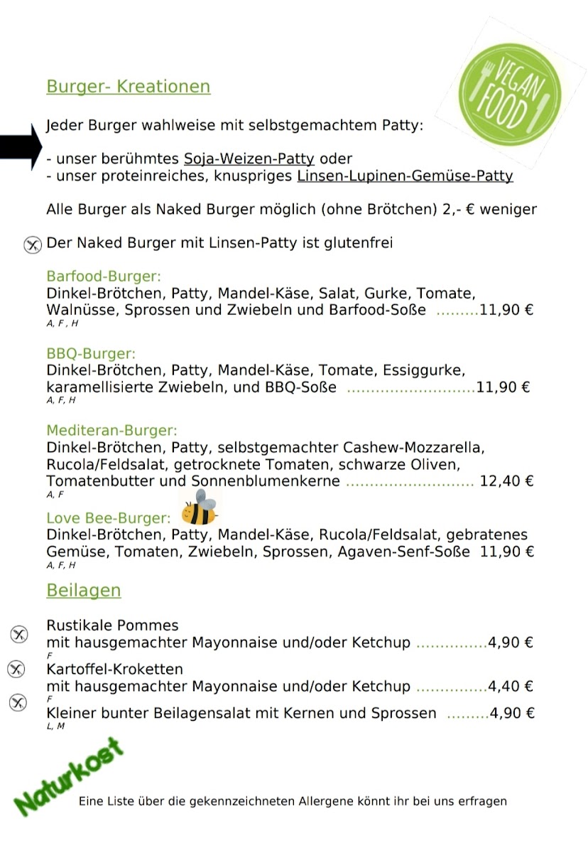 barfood Photo Menu 2