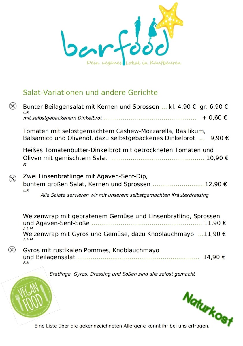 barfood Photo Menu 3