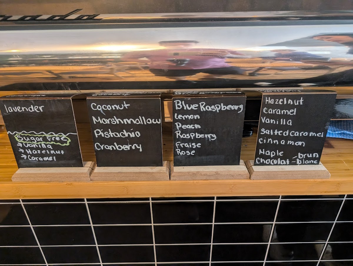 Kaffeine Espresso Bar Photo Menu 1