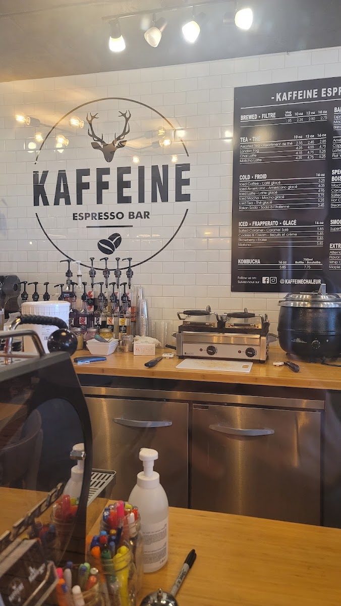 Kaffeine Espresso Bar Photo Menu 6