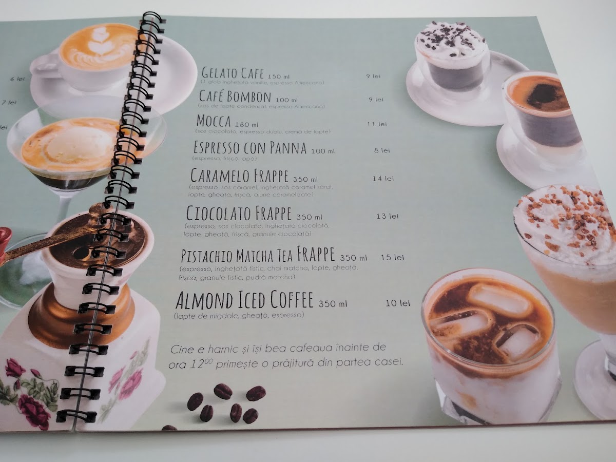 Gelateria Aniela Photo Menu 2