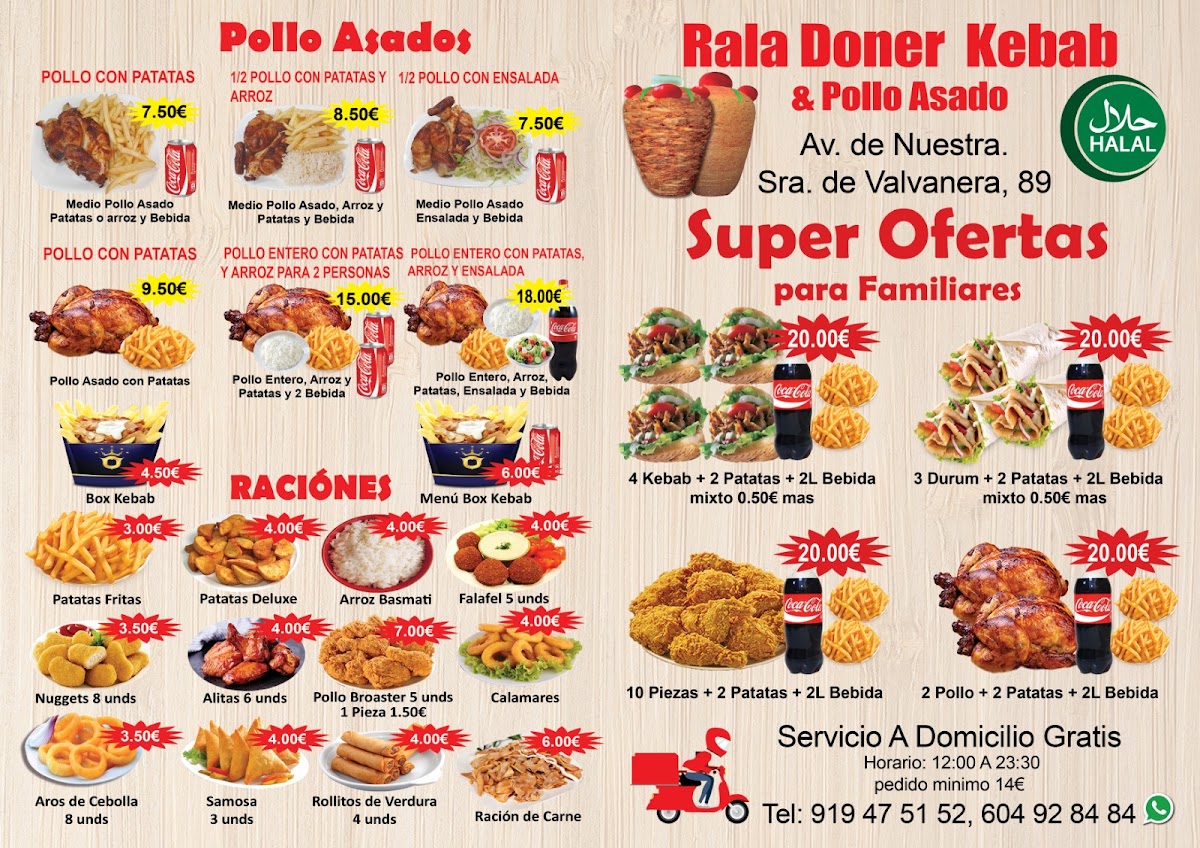 Rala Doner Kebab Photo Menu 3