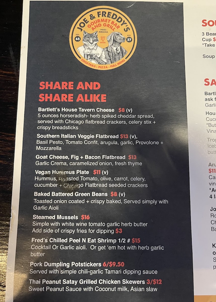 Joe & Freddy’s Bar & Grill Photo Menu 8