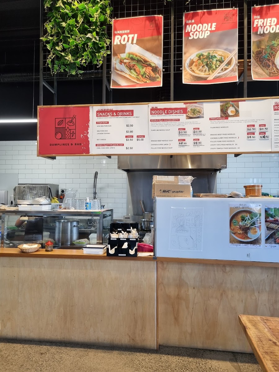 Dumplings and Bao Photo Menu 1