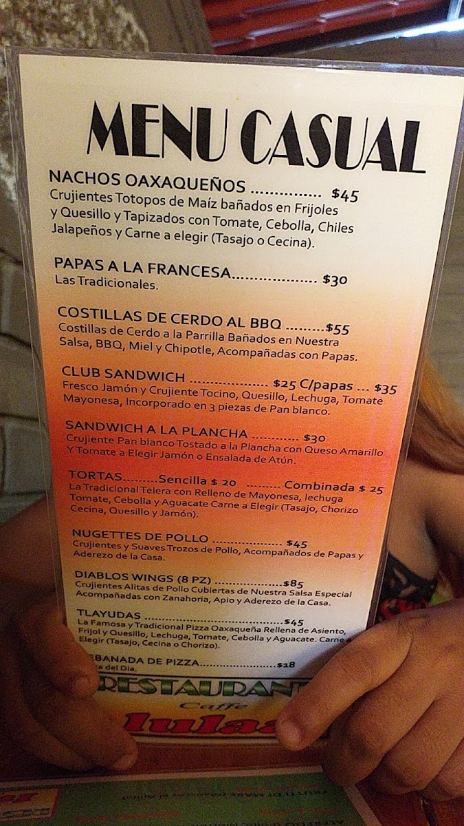 RESTAURANTE COFFE LULAA Photo Menu 1