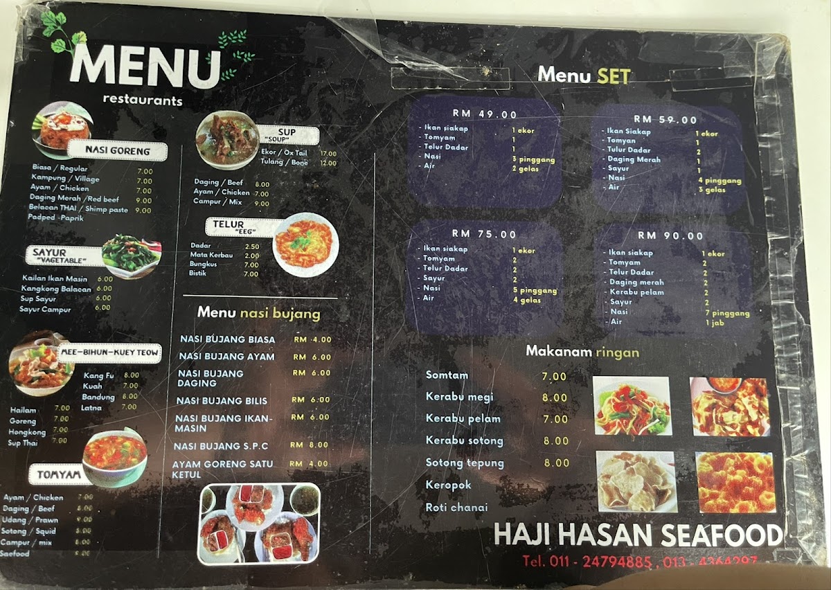 Restoran Pak Hassan Photo Menu 2