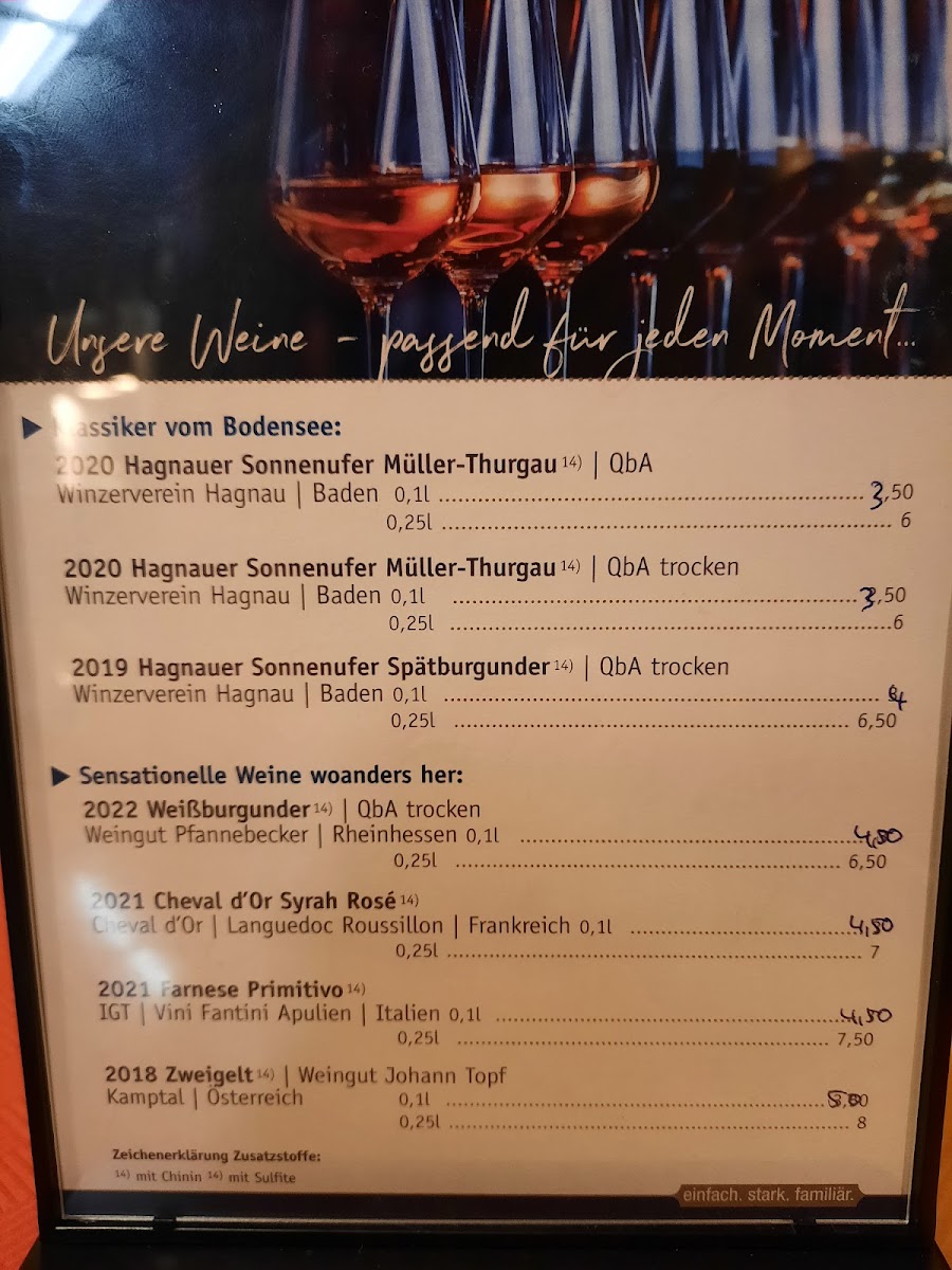 Trube-Stube Photo Menu 2