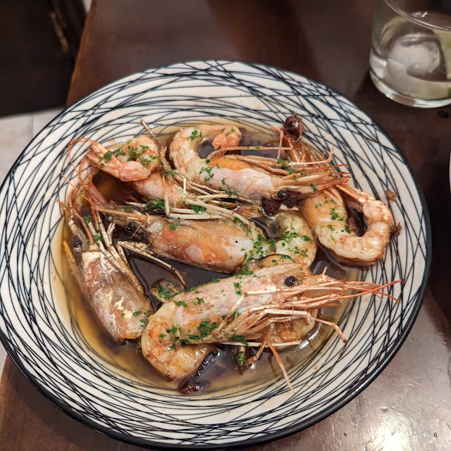 Shrimp in Garlic Sauce