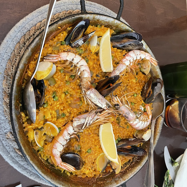 Seafood Paella Paella de Mariscos