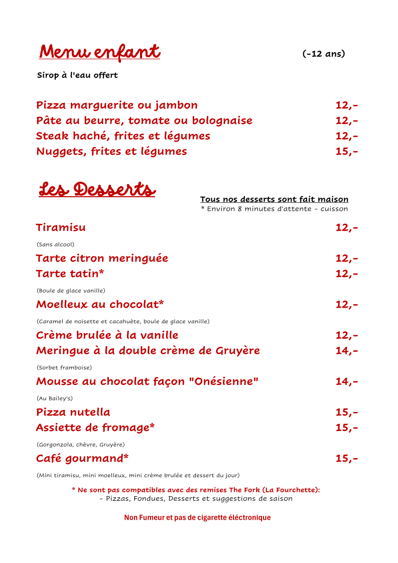 Brasserie Onesienne Photo Menu 4