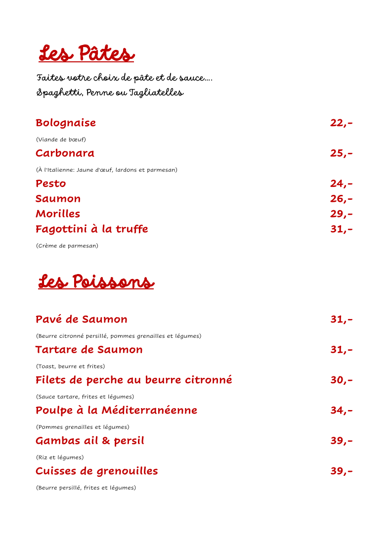 Brasserie Onesienne Photo Menu 6